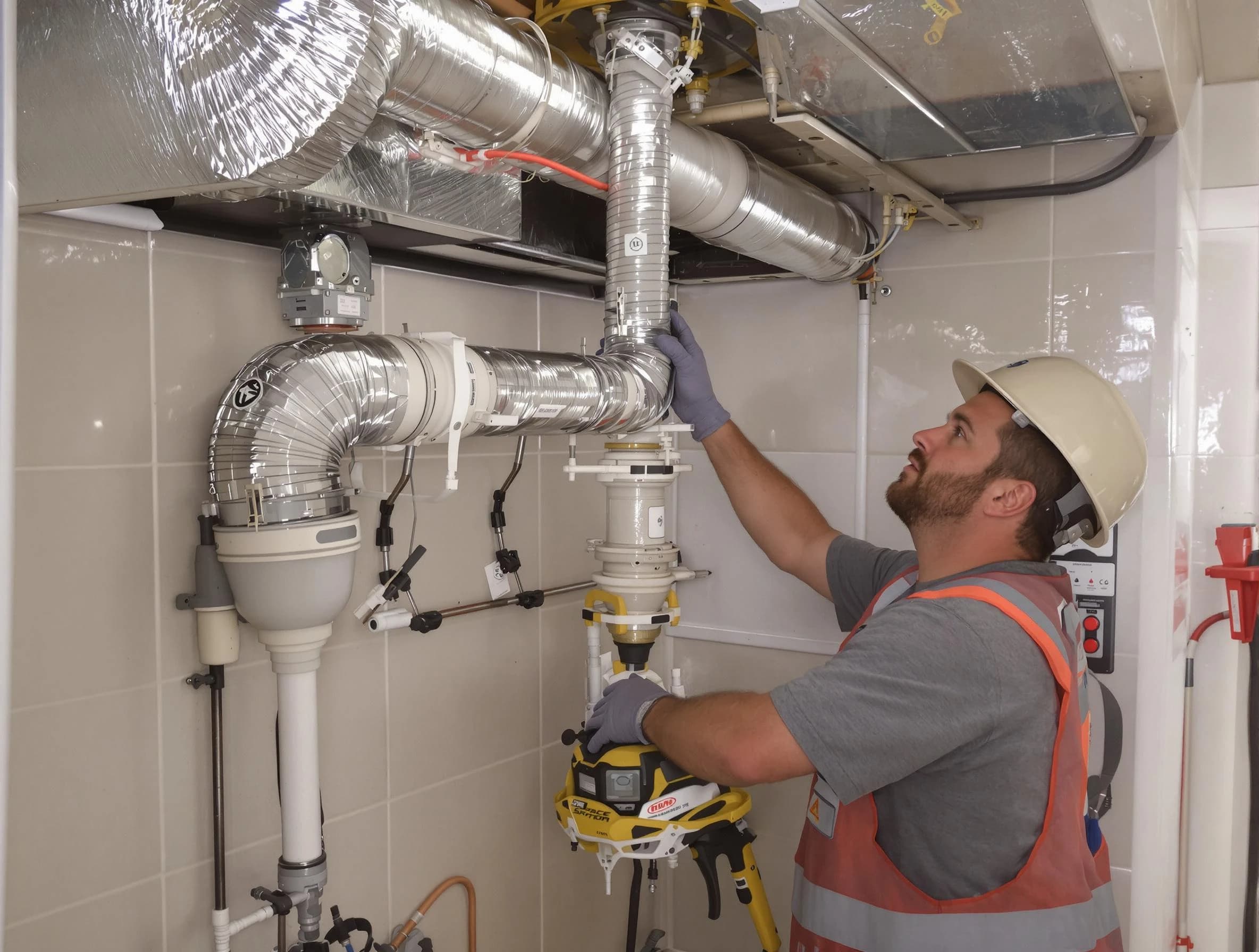Cottonwood Heights Dryer Vent Cleaning expert performing professional dryer vent repair and installation in Cottonwood Heights