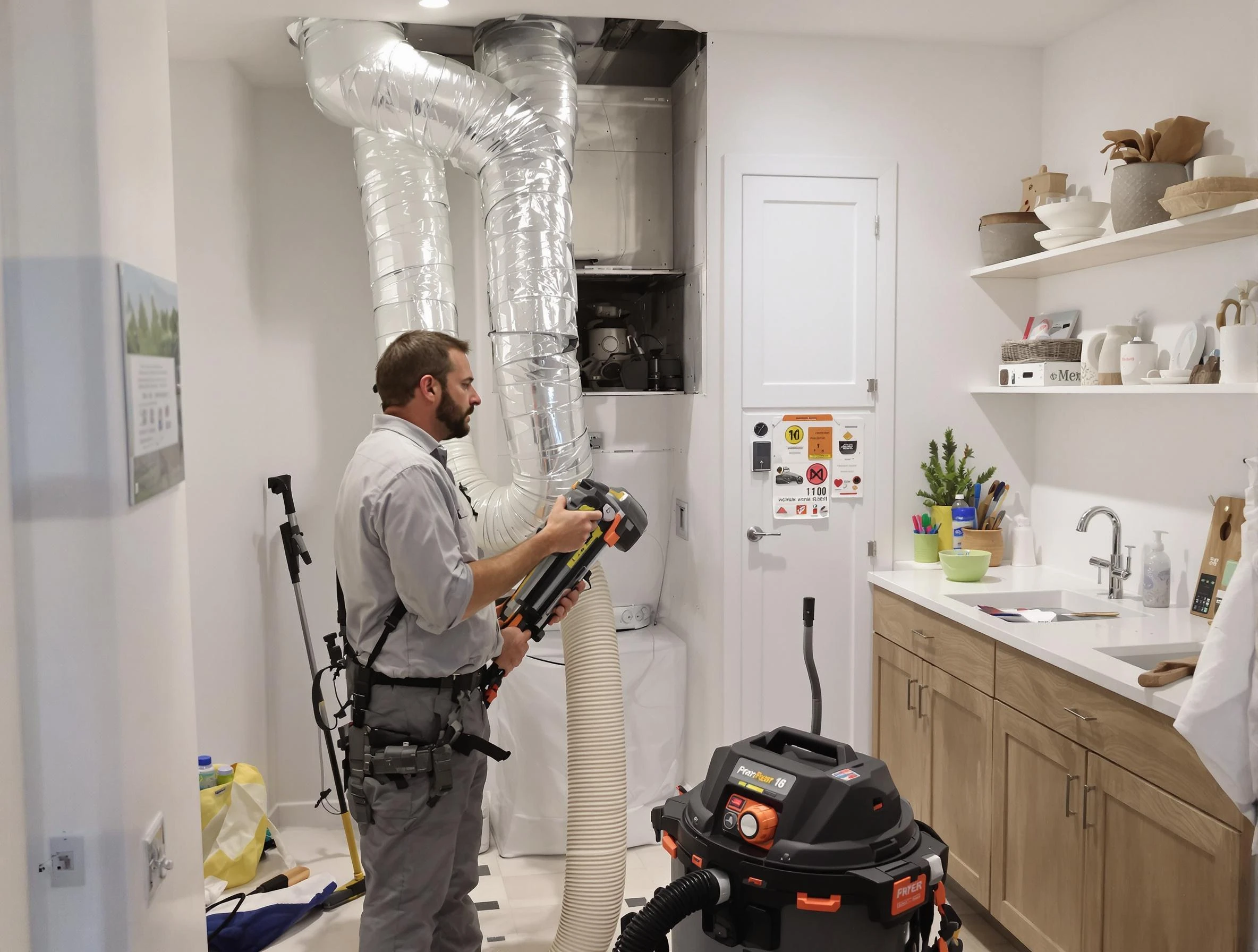 Clogged Dryer Vent Cleaning in Cottonwood Heights