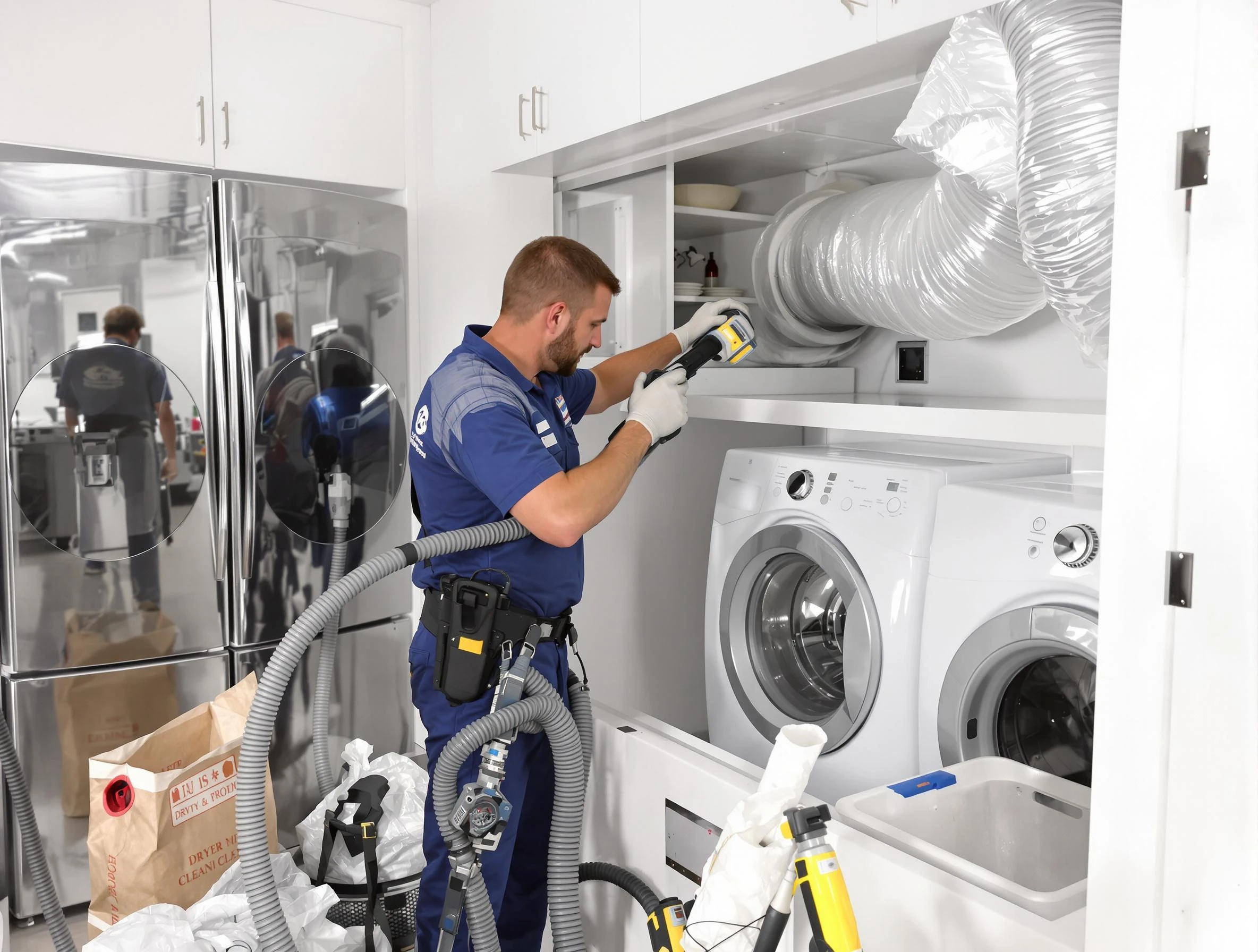 Professional duct cleaning by Cottonwood Heights Dryer Vent Cleaning in Cottonwood Heights