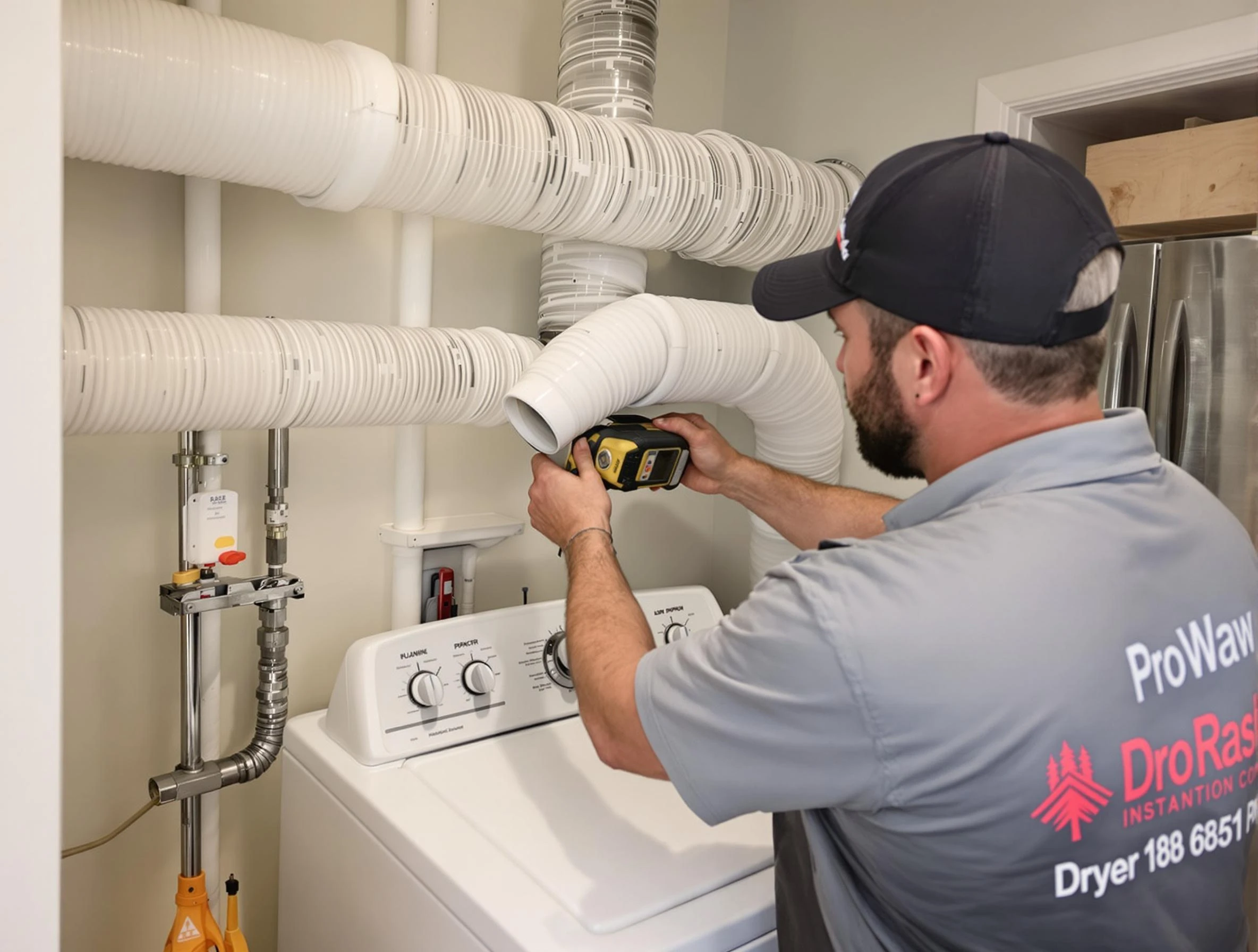 Professional dryer vent hose installation by Cottonwood Heights Dryer Vent Cleaning in Cottonwood Heights