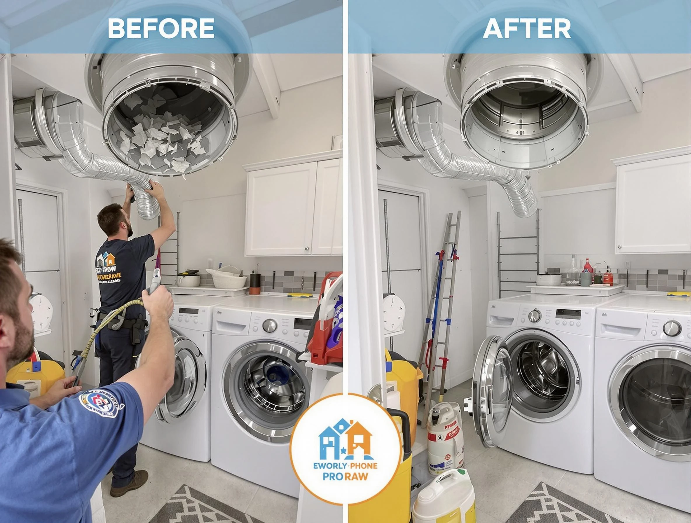 Residential dryer vent cleaning by Cottonwood Heights Dryer Vent Cleaning in Cottonwood Heights
